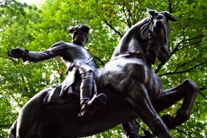 paul revere statue, north end, boston
